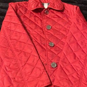 Red Burberry Jacket (Child/Girl)